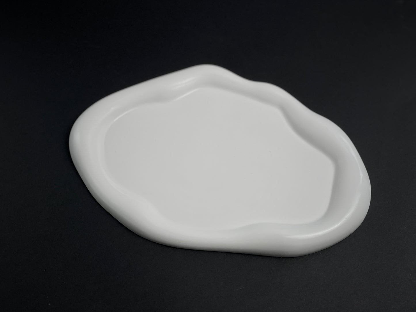 Minimalist Irregular Cloud Trinket Tray Oval