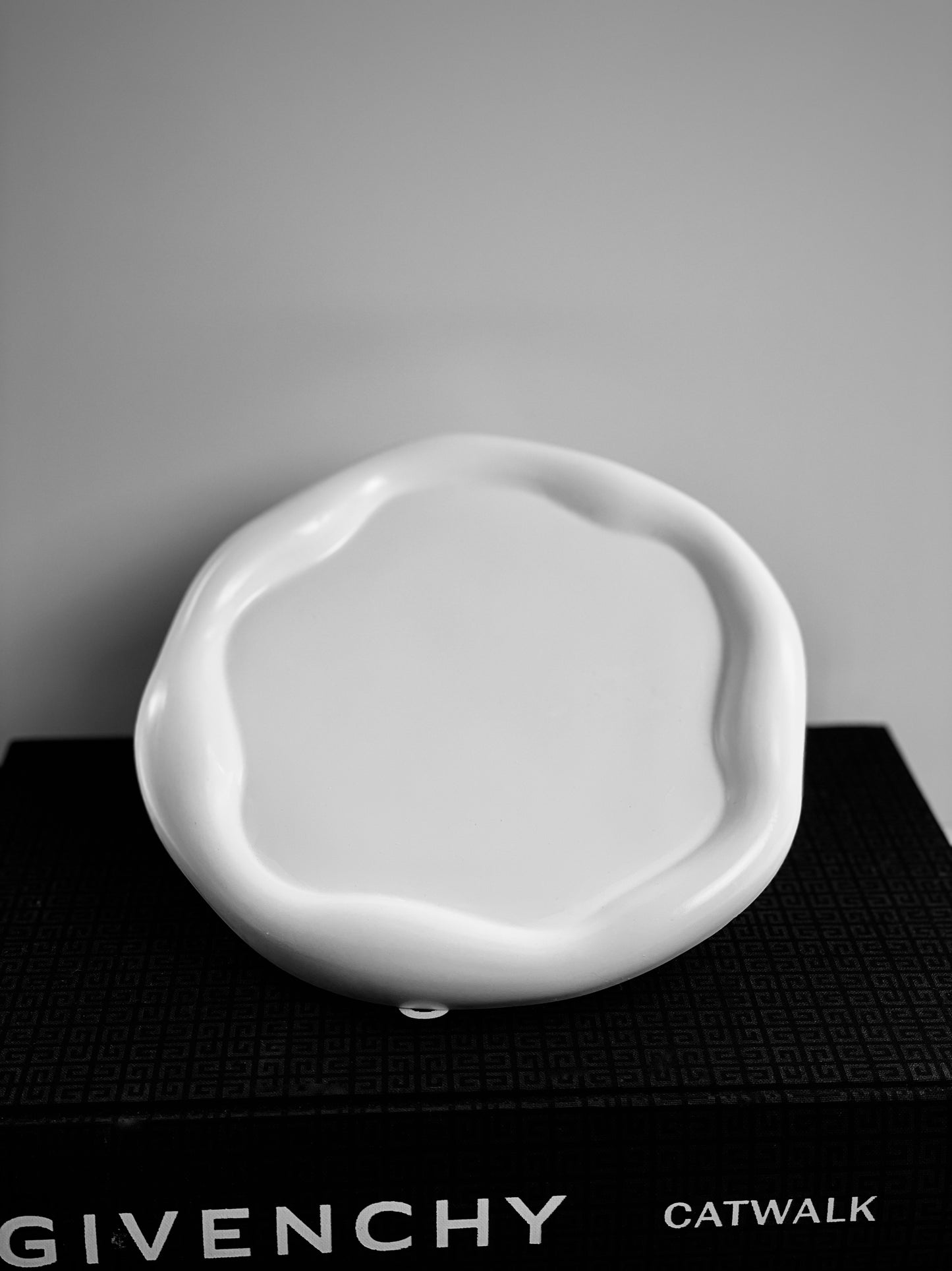 Minimalist Irregular Cloud Trinket Tray Circular