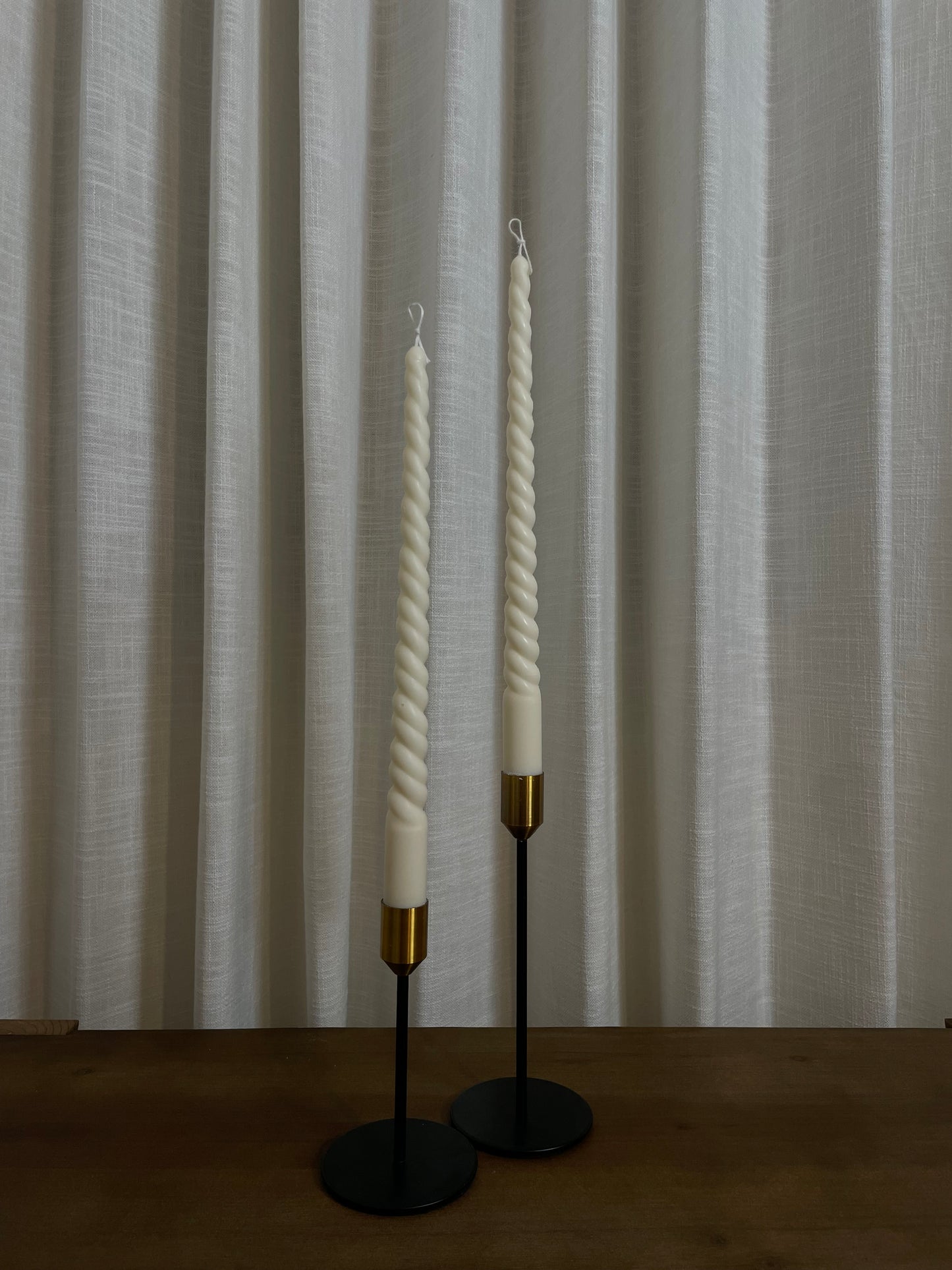 Twisted Taper Candle
