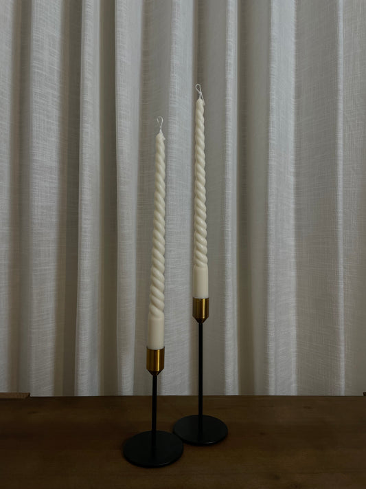 Twisted Taper Candle