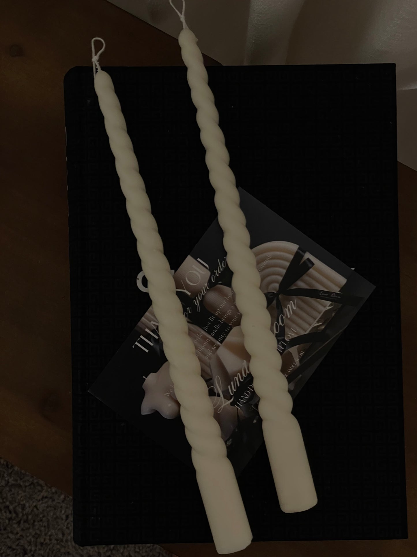 Twisted Taper Candle