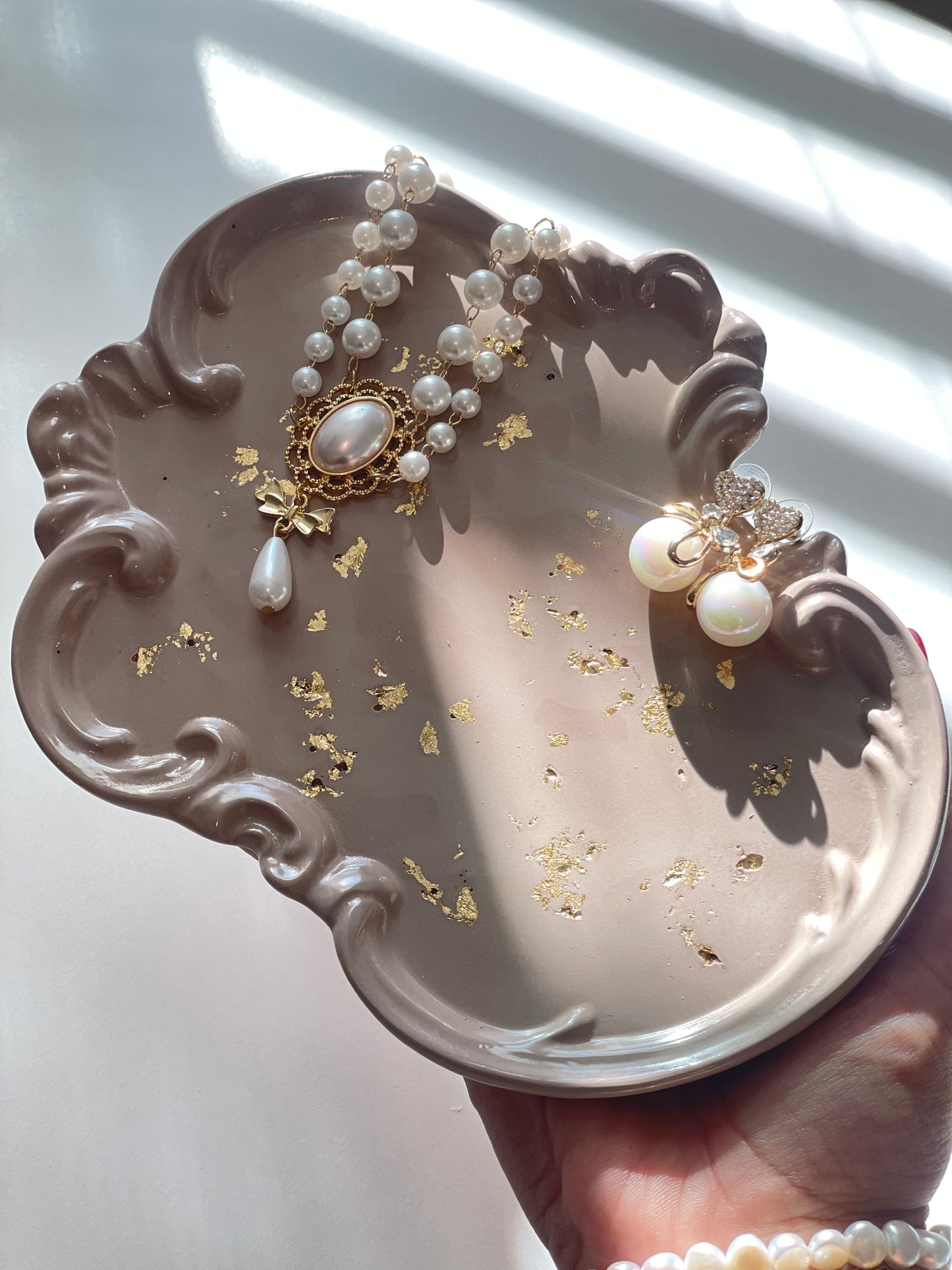 Vintage Minimalist Irregular Trinket/Jewelry Tray