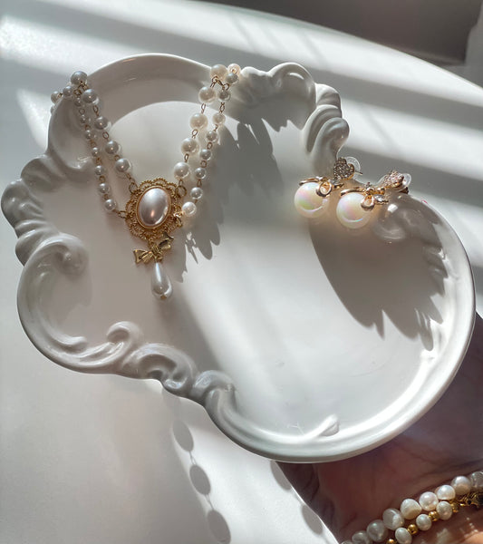 Vintage Minimalist Irregular Trinket/Jewelry Tray