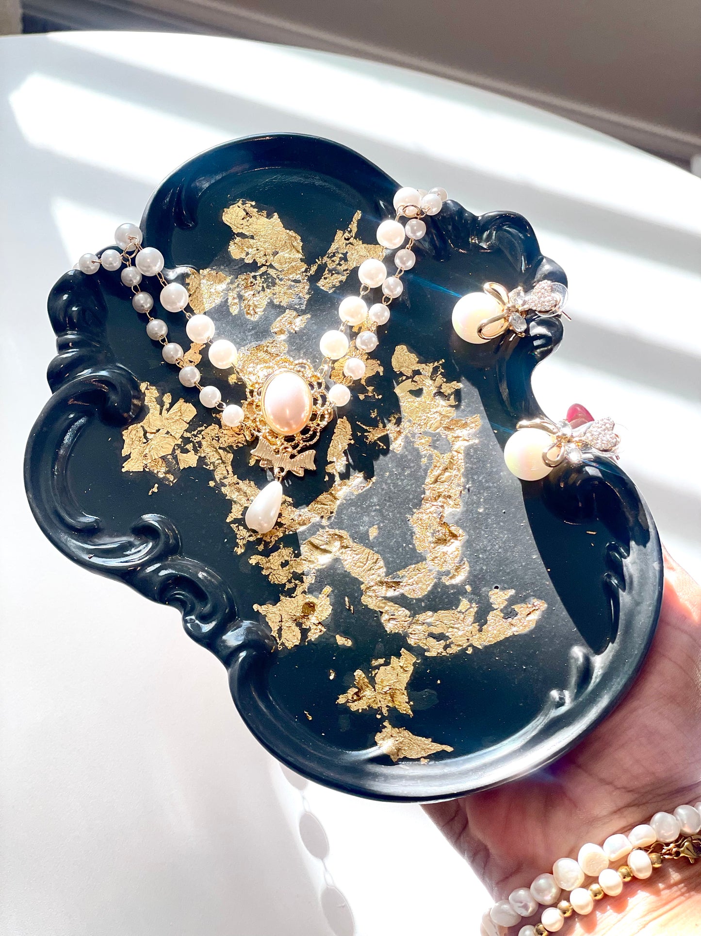 Vintage Minimalist Irregular Trinket/Jewelry Tray