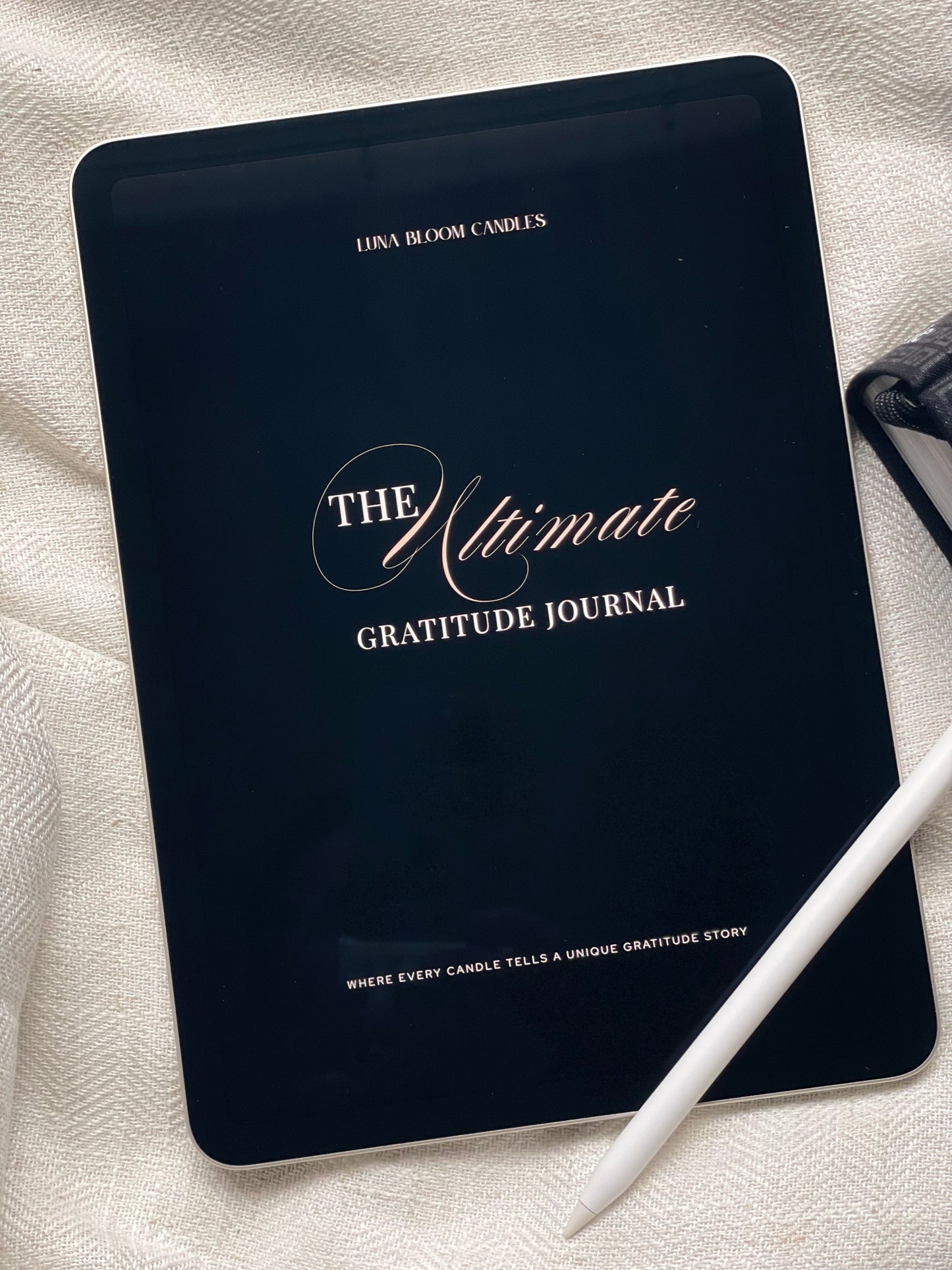 The Luna Bloom Digital Gratitude Journal