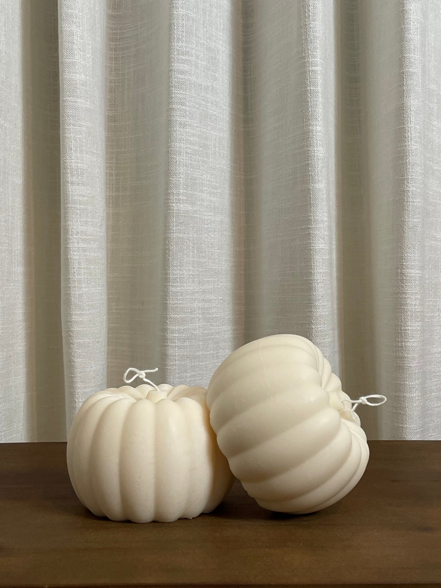 Large Pumkin Candle
