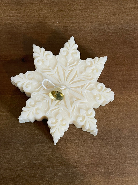 Snowflake Candle