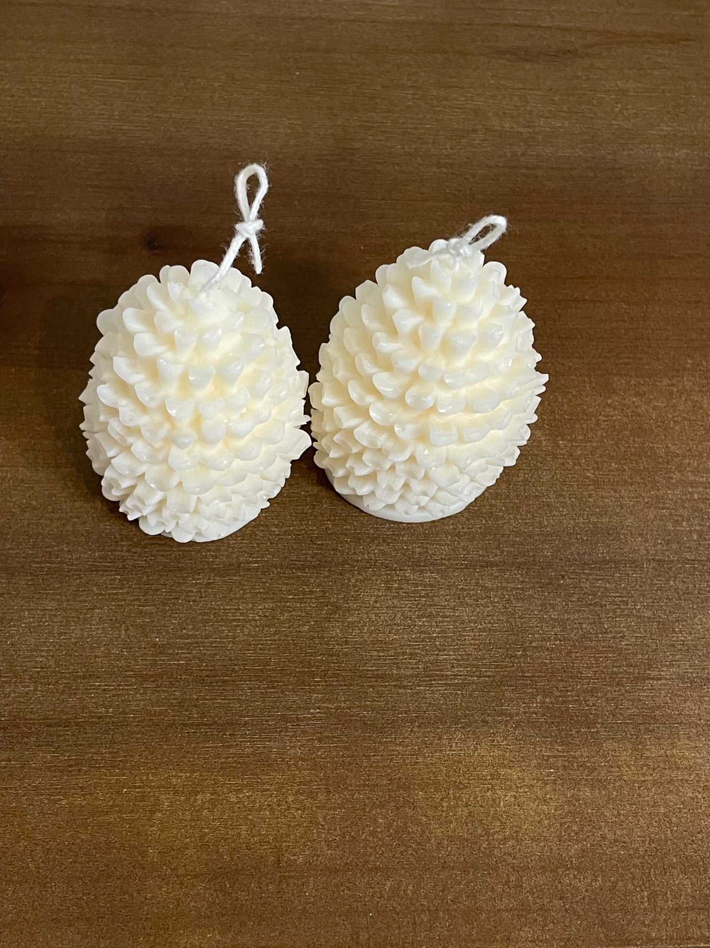 Christmas Pinecone Tree Candle