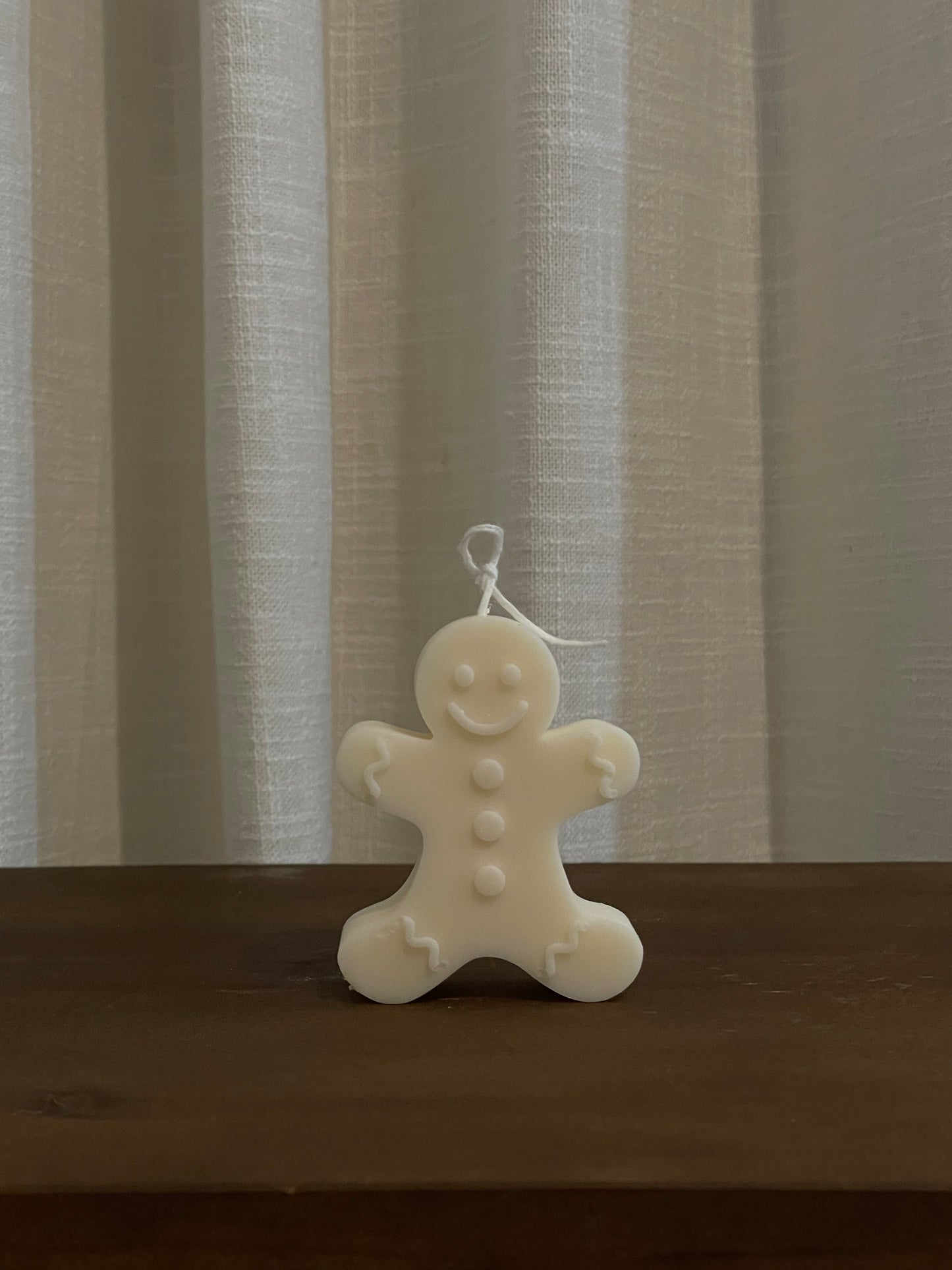 Mini Gingerbread Man Candle Set