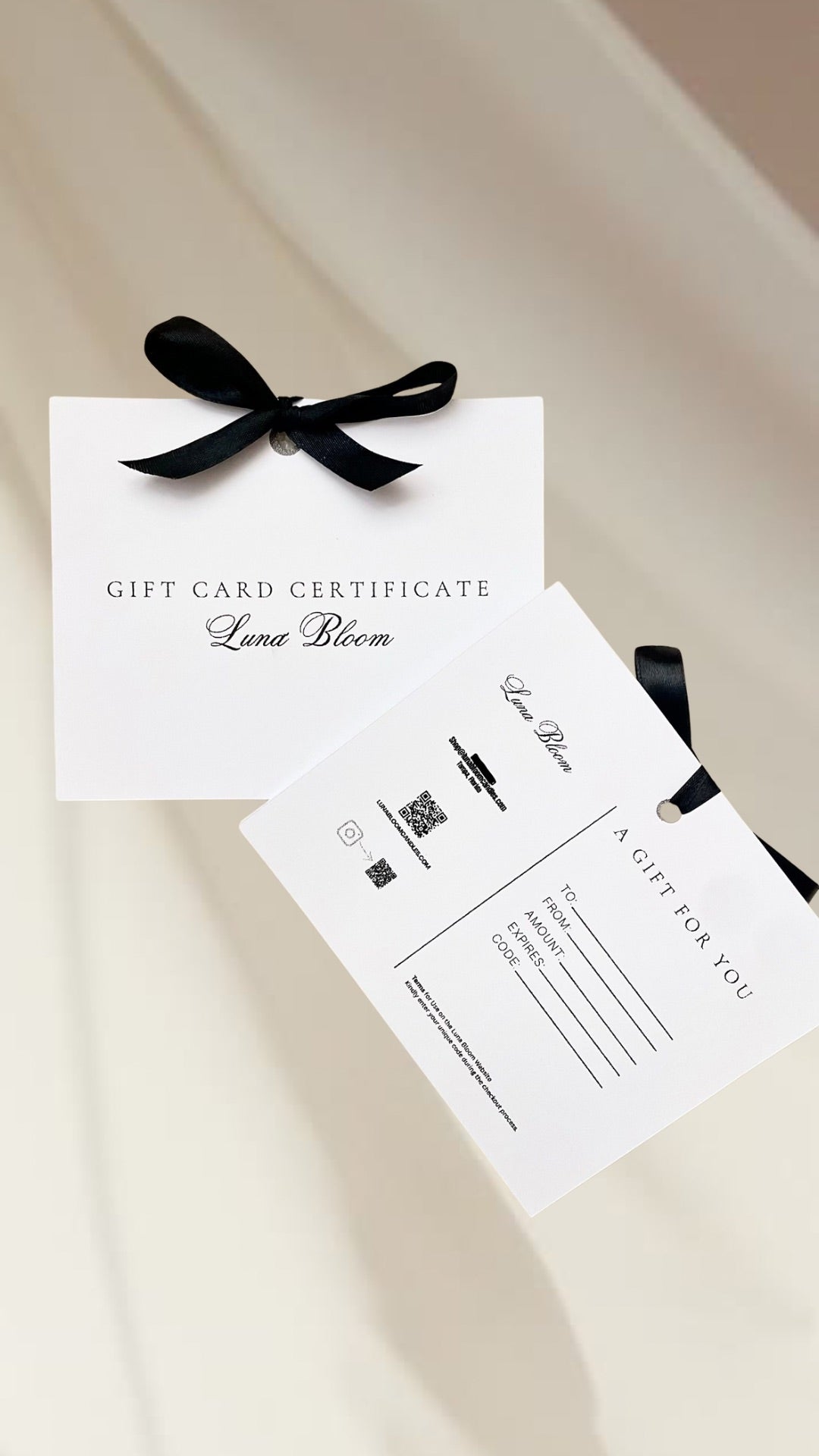 Luna Bloom Gift Certificate (Physical)